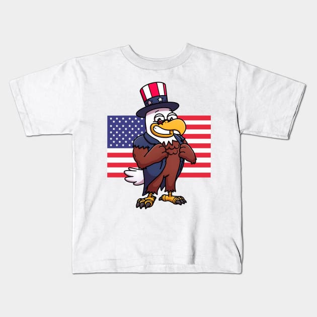 American Eagle Kids T-Shirt by TheMaskedTooner